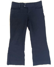 Banana Republic The Sloan Fit Black Sz 2 Stretch Casual Chino Pant