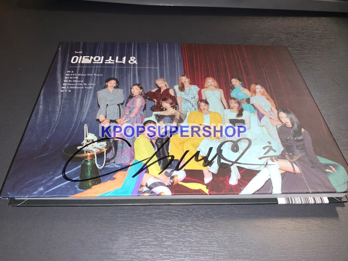 Loona 4th Mini Album & CHUU Autographed Signed CD Great No