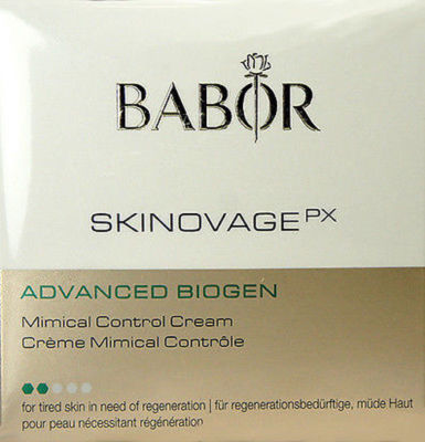 Babor Skinovage Advanced Biogen Mimical Control Cream 50ml(1.7oz) Brand New