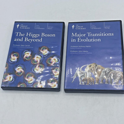 The Great Courses The Higgs Boson And Beyond & Major Transitions In Evolution