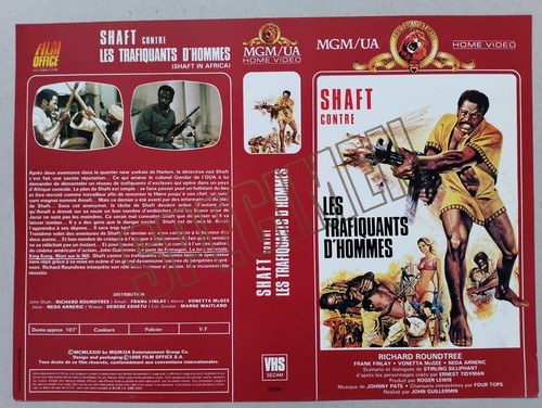 JAQUETTE VHS - SHAFT CONTRE LES TRAFIQUANTS D'HOMMES - VHS SLEEVE | eBay