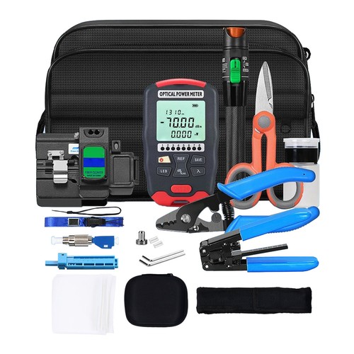 Fiber Optic Tool Kit -70 To +10dBm OPM Fiber Termination Tools FC SC ST - Picture 9 of 12