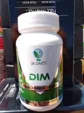 Pair (that's 2 bottles!) Dr. Dave's DIM (Diindolylmethane) 200mg, 120 Capsules