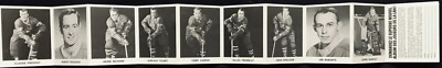 Coca-Cola Unperforated complete 108 card set, 1965 -66 NHL, Howe, Hull, Beliveau