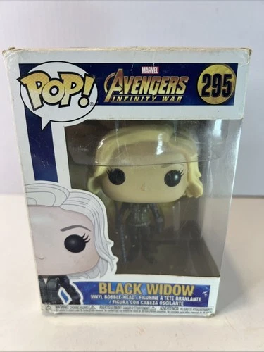 Funko Pop! Marvel Avengers Infinity War Black Widow #295 Vinyl Figure  Fast Ship