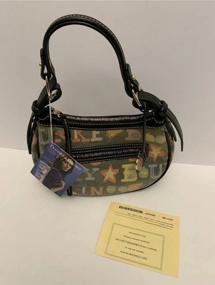 Dooney & Bourke DB  Small Egg Pouchette Graffiti Crayon Doodle Handbag Purse NTW