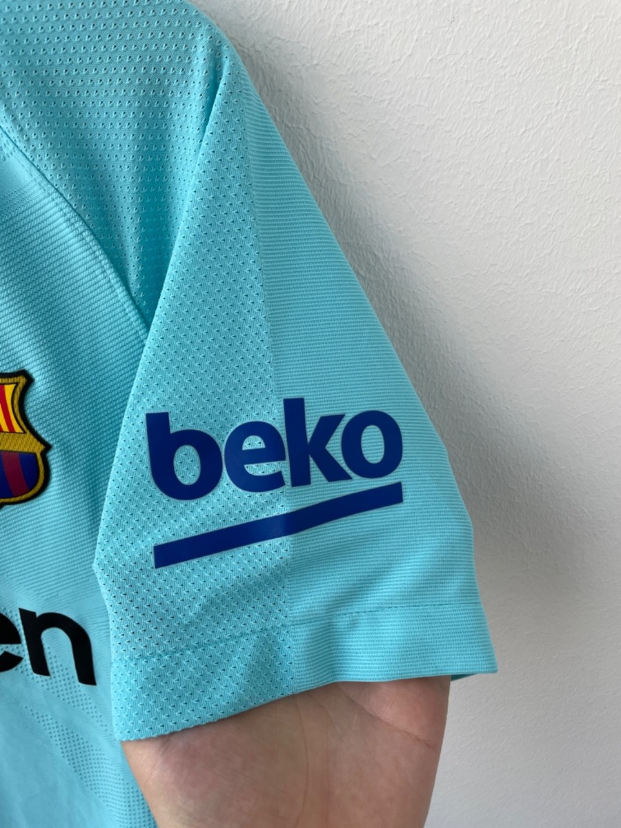BARCELONA AEROSWIFT 2017/2018 AWAY FOOTBALL SHIRT JERSEY TRIKOT