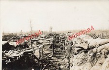 Französischer Schützengraben in Kortekeer bei Langemark Flandern Belgien