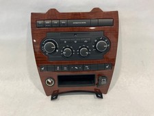 2005-2007 Jeep Grand Cherokee Heater Ac Control Woodgrain Trim Oem Chipped