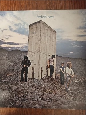 The Who~Who's Next Decca Record DL-79182 True First Press Vinyl LP 1971 Nice 