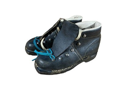 Vintage Nordic Cross Country Ski Boots Kandahar Cable Binding EU37 US5.5 KL15
