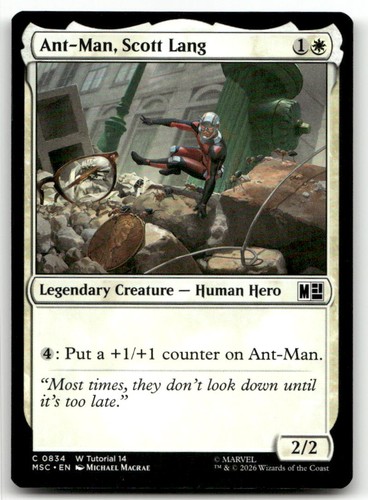 Ant-Man, Scott Lang (0513) #513 NM Commander: Marvel Super Heroes MSC ...