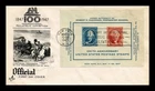 DR JIM STAMPS US COVER CIPEX SOUVENIR SHEET FIRST DAY ISSUE SCOTT 948 ARTCRAFT