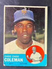 1963 Topps MLB - Choo Choo Coleman #27 | New York Mets