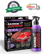 SHINE ARMOR Fortify Quick Coat High Performance Ceramic Coating, Car Wax Spra...