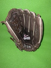 Rawlings Fast pitch Softball Glove FP115 Brown Leather Pink Thread