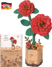 Holz Puzzle Blumenstrauß Set für Erwachsene...