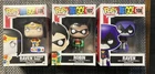 Funko Pop (3) Lot DC Titans Wonder Woman, Robin, Raven 107, 108, & 335 Included