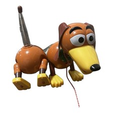 Original 1999 Disney Pixar Toy Story Slinky Dog Pull Toy Walking Spring Toy