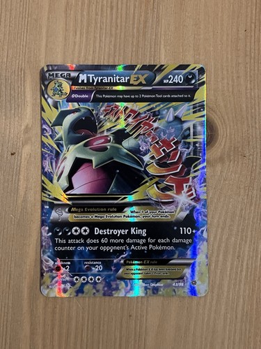 M Tyranitar EX — Ancient Origins