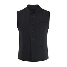 Victorian Mens Vest Gentlemen's Suit Vest Waistcoat for Casual Shirt