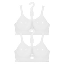 2 Pcs Bra Display Mannequin Plastic Hanging Model For Women Underwear