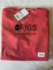 NEW Figs Scrubs Women  s Hibiscus Pride Casma 3 Pocket Top XS Limited Ed