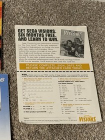 SEGA Manual Lot Of 10 (Game Gear, Genesis 32X, Promo Catalog, Console Paperwork)