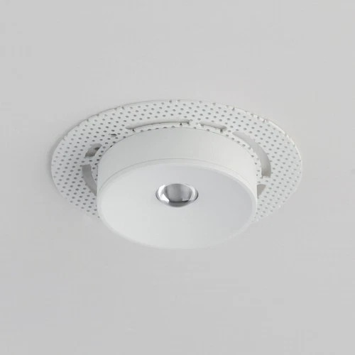 Maxim 86211 Caldera 6"W LED Flush Mount Ceiling Fixture - Black - Picture 3 of 7