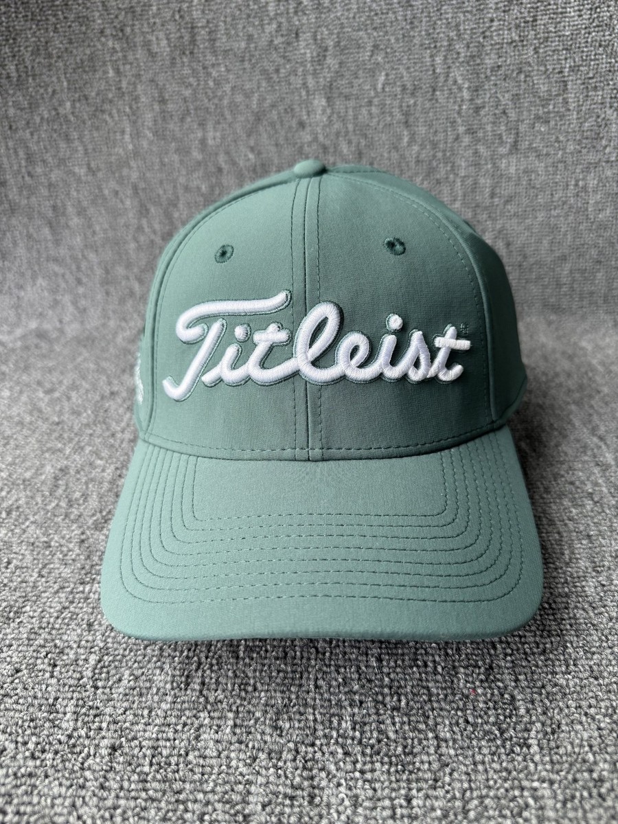 Titleist Golf Tour Performance Strapback Sage Green Cap W0364