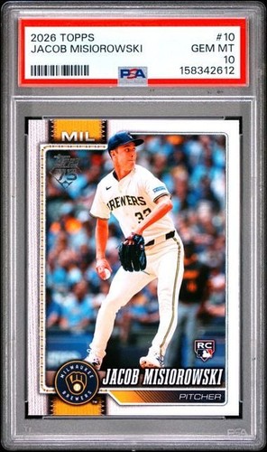 Jacob Misiorowski [1952 Variation] #10 2026 Topps card