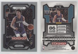 2023-24 Panini Prizm Monopoly Silver Prizm LaMelo Ball #13