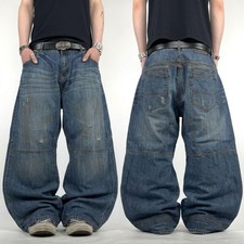 Vintage y2k faded stonewash grunge archive baggy rocawear skater jeans