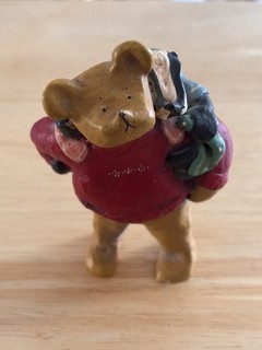 Colourbox Annekabouke Bear & Me Standing Bear with Badger AB012.