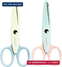 Scissors for Crafting 2-Pack -Decorative Pattern Edge Craft Scissors,Suitable f