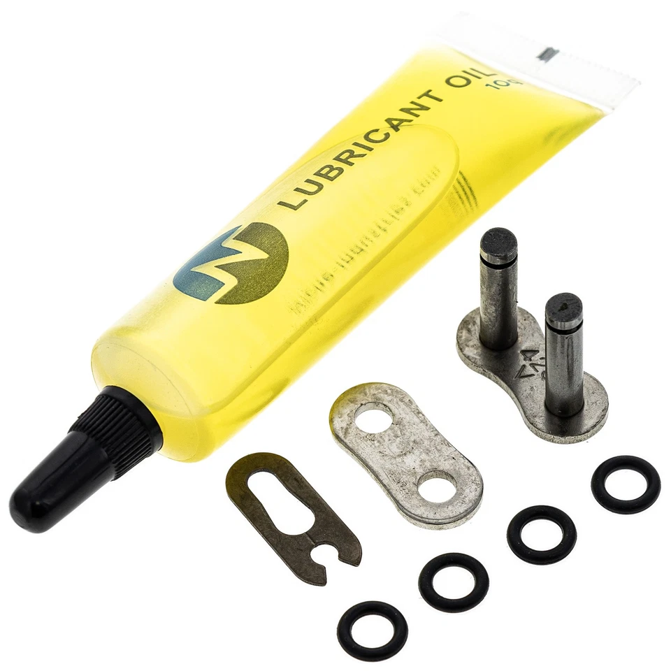 Juego de cadena de piñón NICHO para Kawasaki KLX140G 13/57 dientes 428 junta tórica delantera trasera Foto 3 de 4