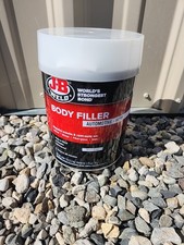J-B Weld Body Filler, Automotive & Home. 7lbs. Dries In 30m. Cracks & Rust-outs