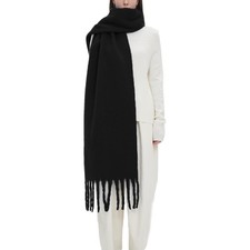 Large Chunky Scarf Oversized Fluffy Scarves Blanket Big Wool Thick Winter Warm