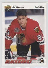 1991-92 Upper Deck Stu Grimson #416 0o05