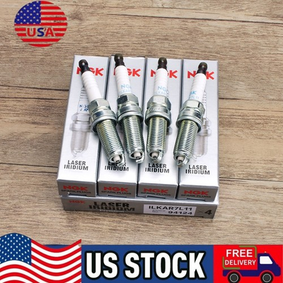 #ad 4PCS NGK Laser Iridium Spark Plugs 94124 ILKAR7L11 For Mazda CX 30 CX 5 $28.45