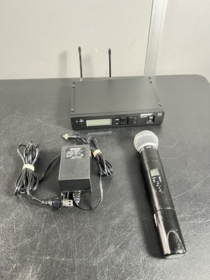 Shure ULXS4, ULX2 w/ SM58 Head J1 Wireless System Power Cord Antennas