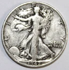 1942-S Walking Liberty Half Dollar - Very Fine - #2030EC