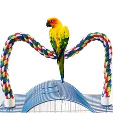 TogyGooty Bird Perch,Bird Rope Perch Rope Perch,Bird perches for cage,Rope P...