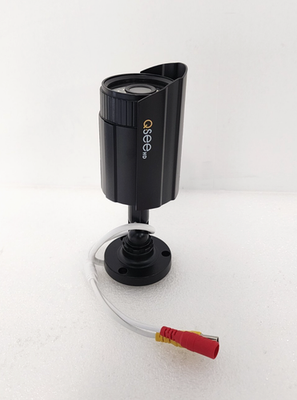 Q See 2MP HD Analog Black Wired Bullet Security Cameras QTH8053B