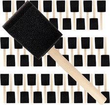 Pro Grade - Foam Brushes - 2 Inch - 48 Piece Poly Foam Brush Set