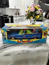 AHI Battery Operated Batmobile Tin Car Vehicle w/ Box 1972 Batman