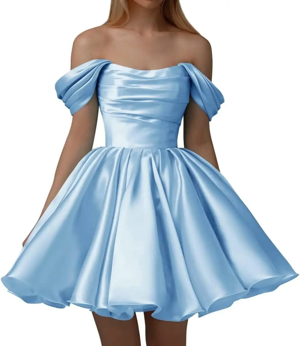 gala cocktail dresses Prom Dress for Special Occasions Evening Dress Robe Soiree One shoulder Buy Black Satin Midi Figure flattering gown Size:8-9 Y