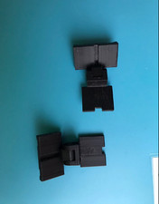1 par de bisagras giratorias bisagras de cubierta antipolvo para tocadiscos AKAI AP-D30