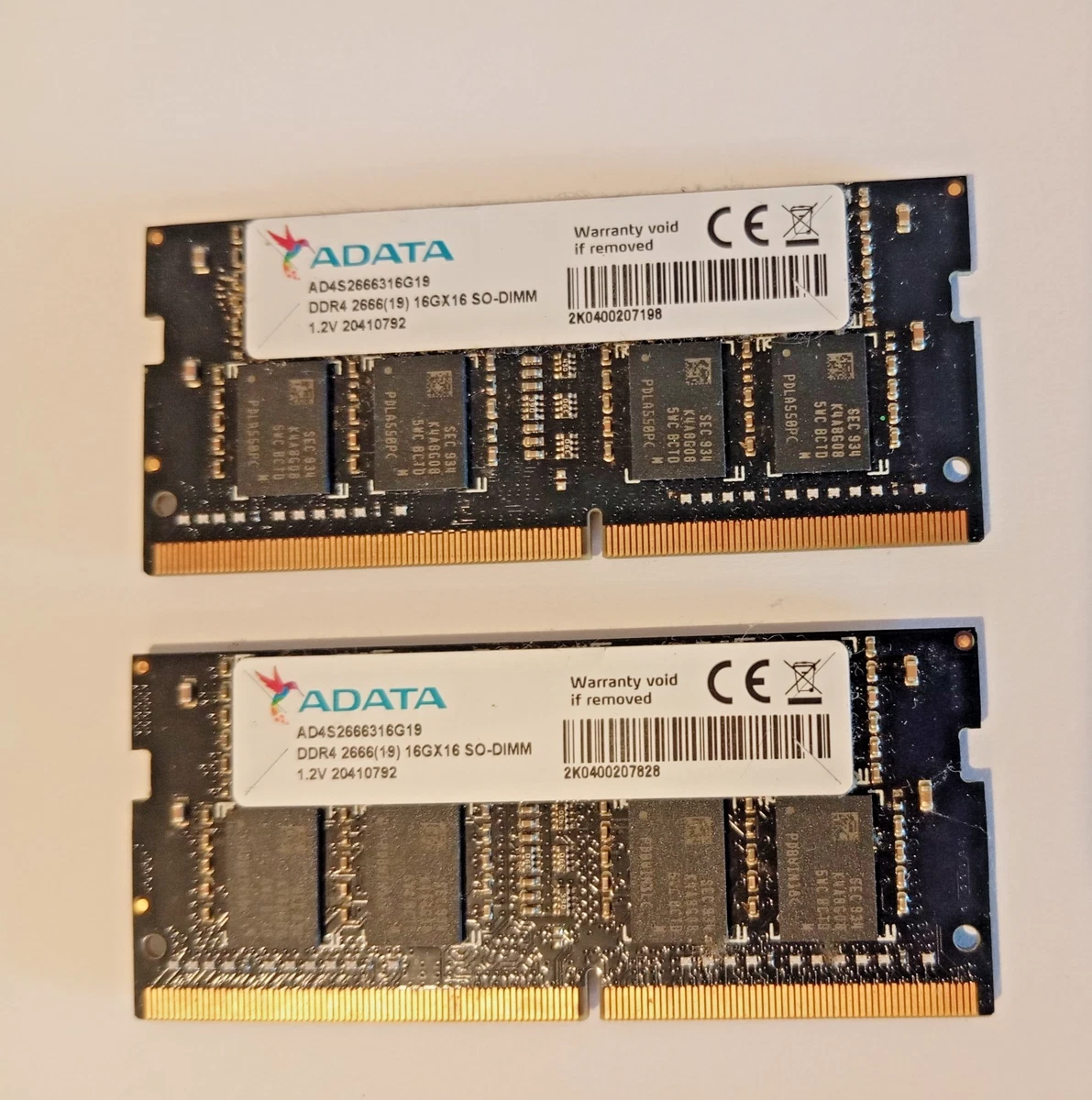Preços baixos em ADATA PC4-21300 (DDR4-2666) velocidade de