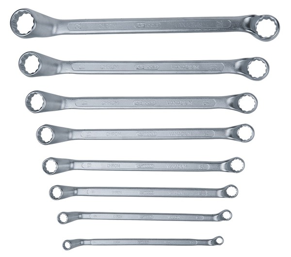 KS Tools 517.0248 Doppel-RingschlüSsel-Satz, GekröPft, 8-Tlg 6-22Mm-image